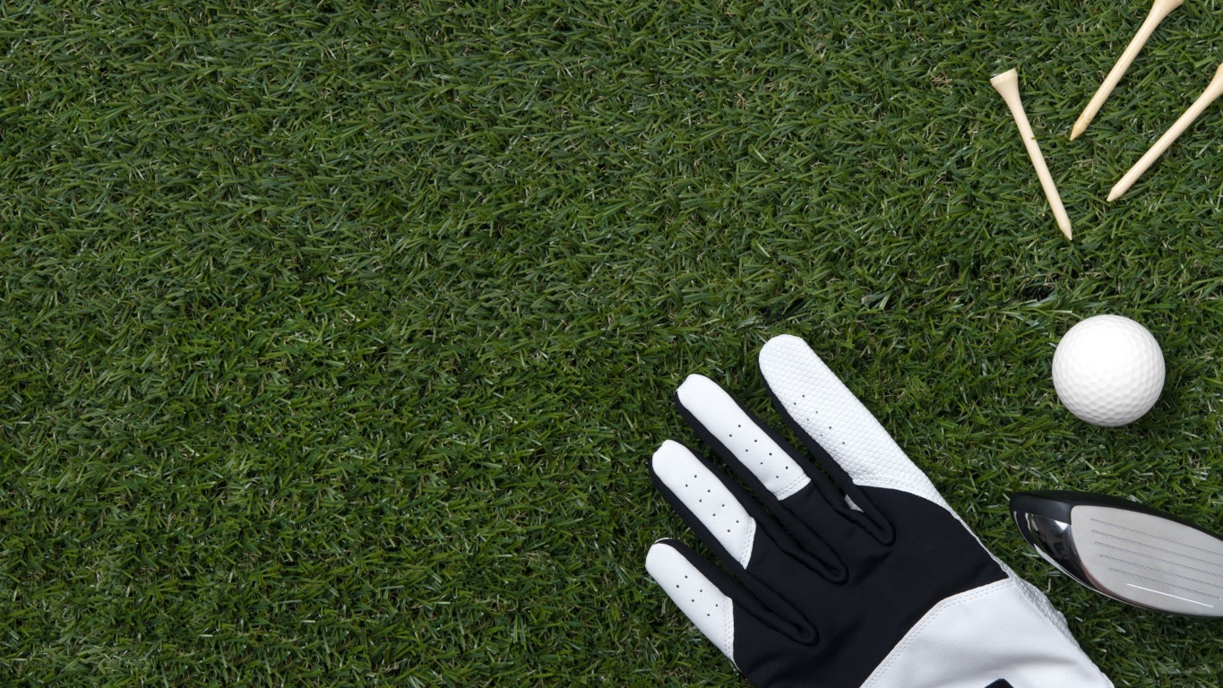 Césped artificial campo de golf