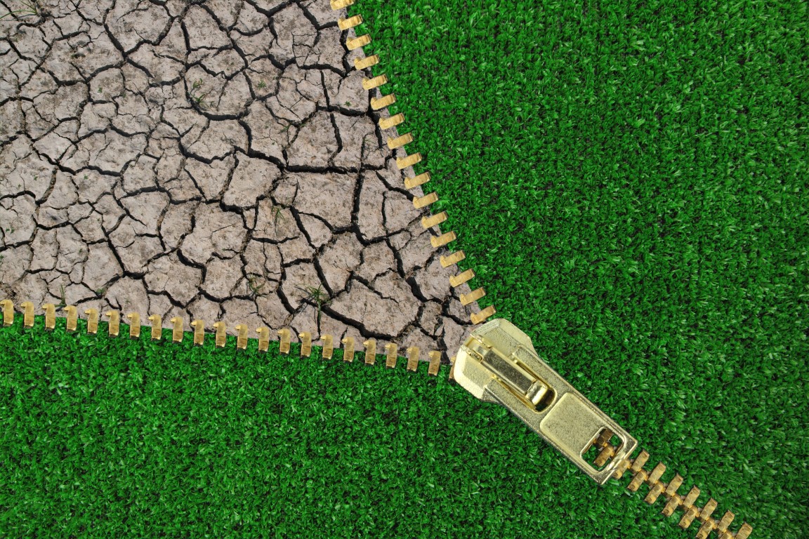 césped artificial en zonas propensas a sequías
